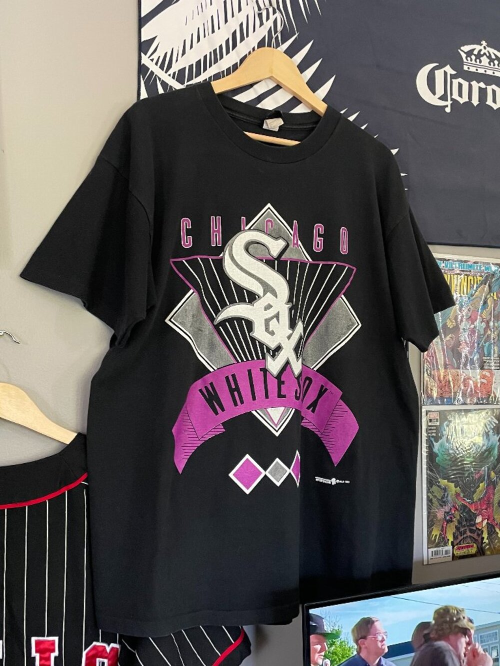 Vintage 1993 Chicago White Sox T-shirt - Picture 2 of 7
